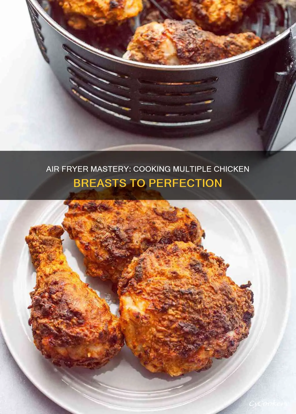 can an air fryer cook multiple chicken breasts