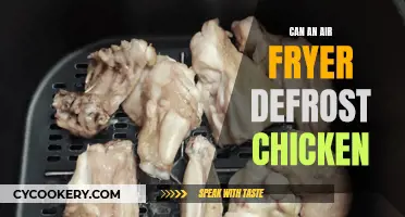 Air Fryer Defrosting: Chicken Thawing Made Easy