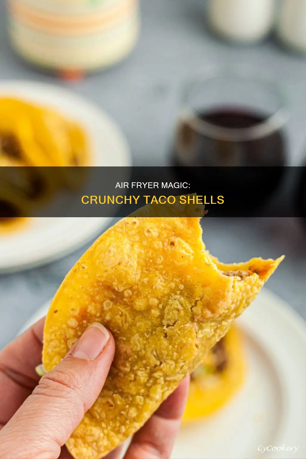 can an air fryer make crunchy taco shells