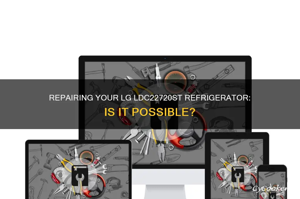 can an lg refrigerator ldc22720st be fixed