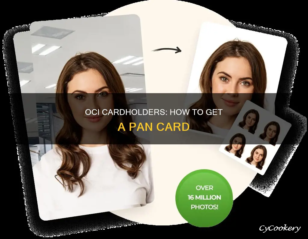 can an oci get a pan card