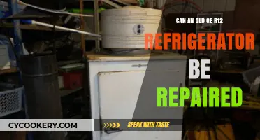 Repairing an Old GE R12 Refrigerator: Is It Possible?
