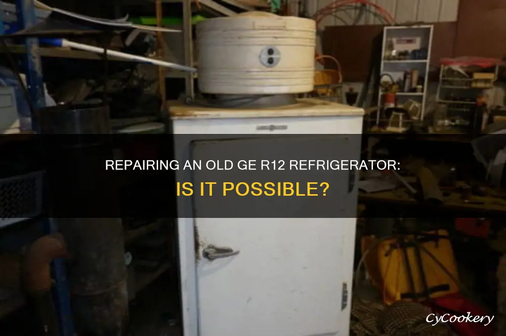 can an old ge r12 refrigerator be repaired