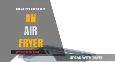 Air Fryer and Oven Pans: Interchangeable?