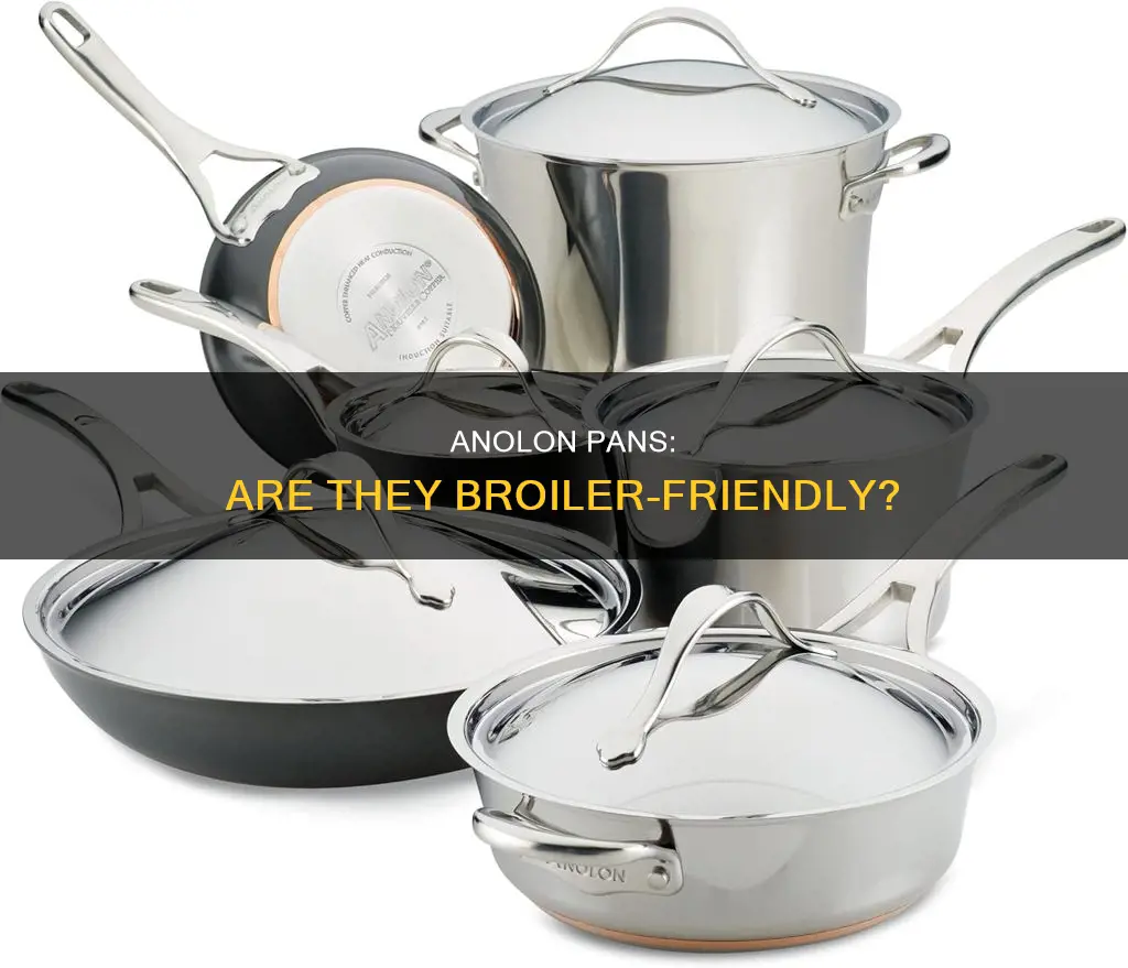 can anolon pans be broiled