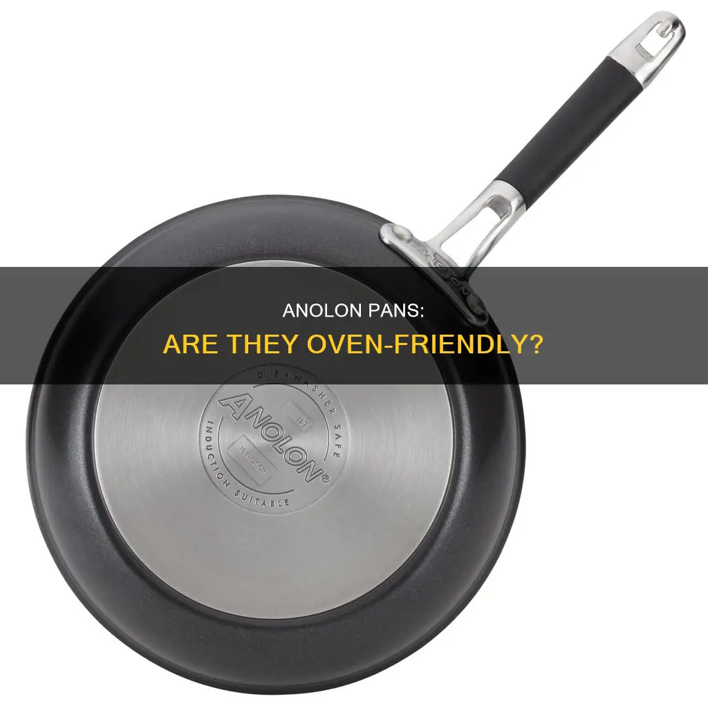 can anolon pans go in the oven