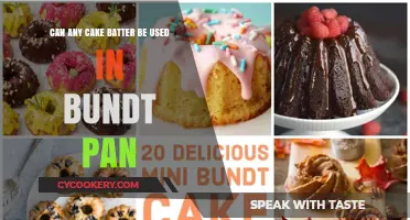 Bundt Pan Cake Batter: Any Recipe?