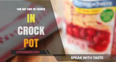 Cakes in a Crock Pot: What's Possible?