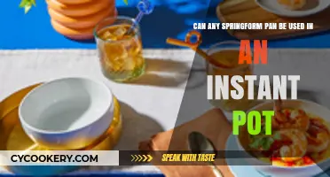 Springform Pans: Instant Pot Compatible?