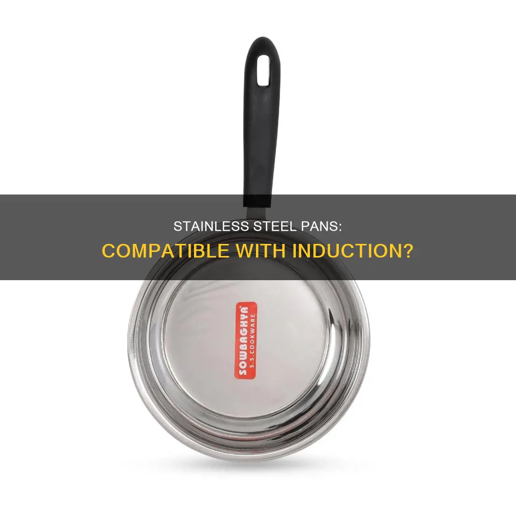 can any stainless steel pan be uaed on an induction