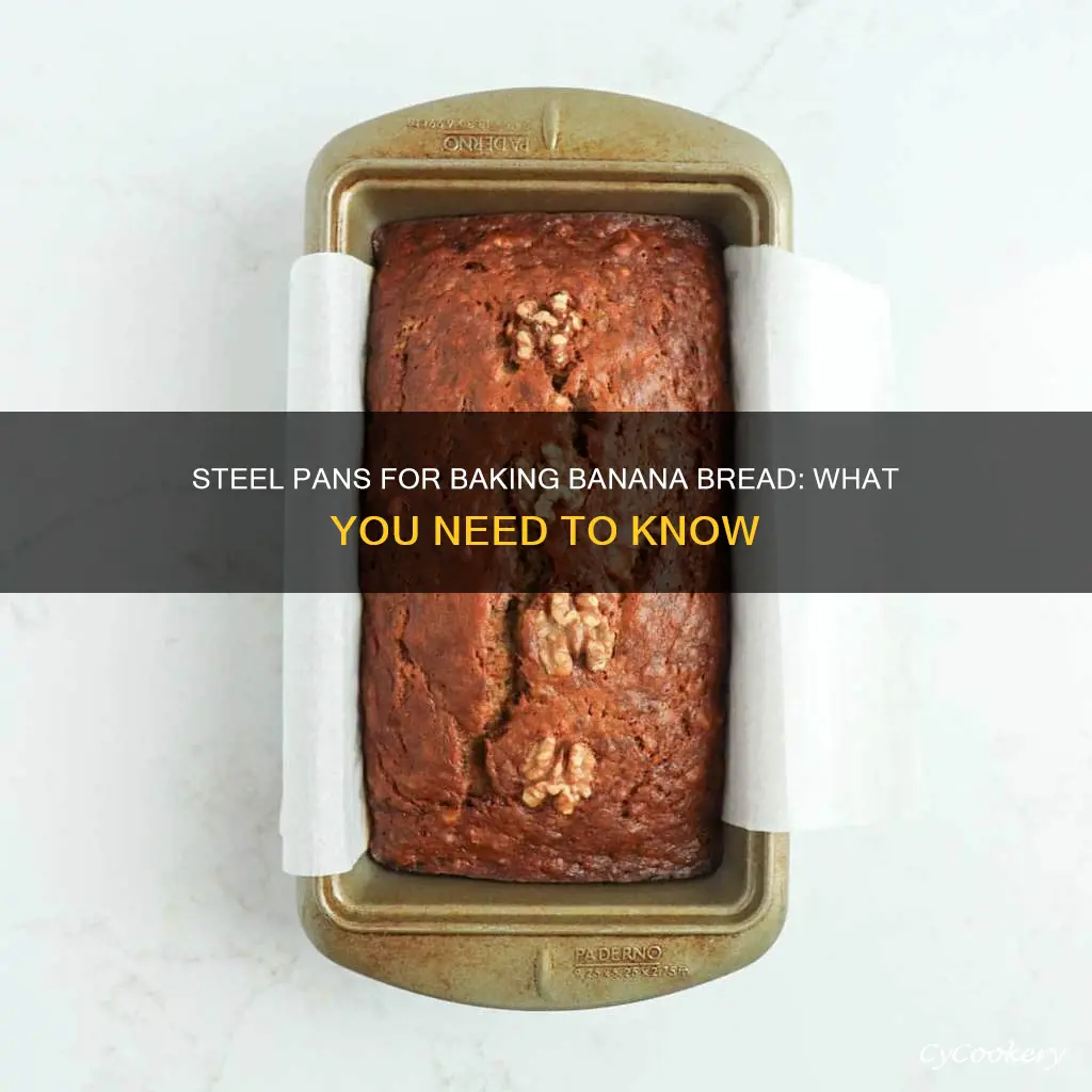 can any steel pan be used for baking banana bread