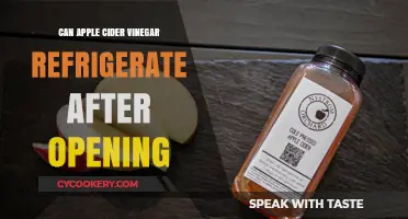 Refrigerating Apple Cider Vinegar: Post-Opening Storage Tips and Best Practices