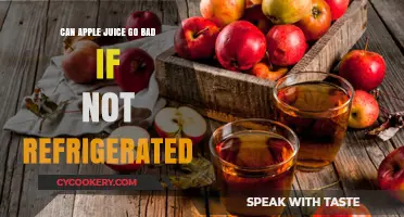Does Apple Juice Spoil Without Refrigeration? Storage Tips Revealed