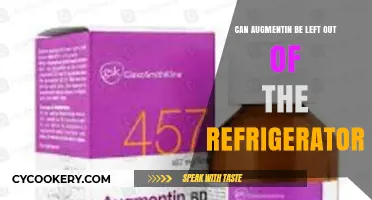 Can Augmentin Be Left Out of the Fridge? Storage Tips