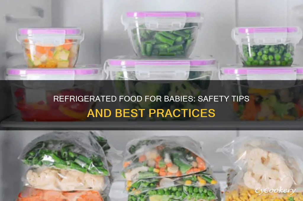 can babies eat refrigerated food