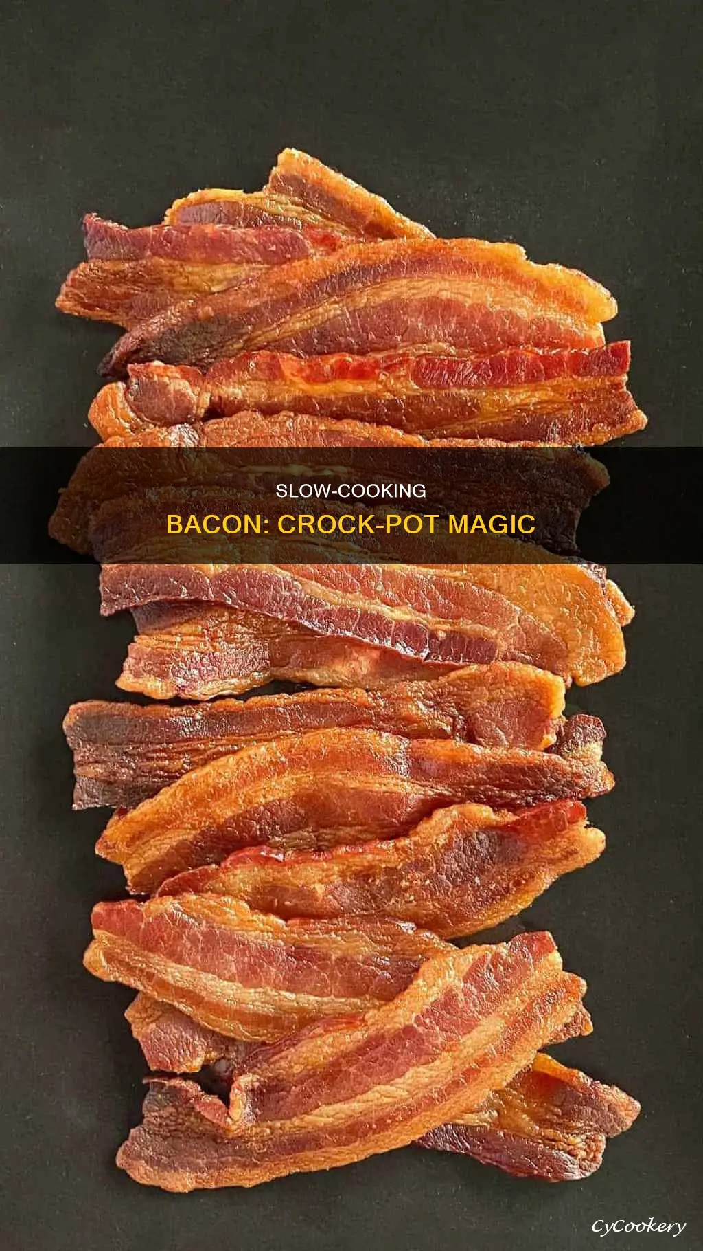 can bacon cook in a crock pot