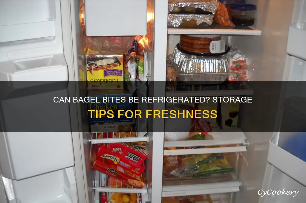 can bagel bites be refrigerated