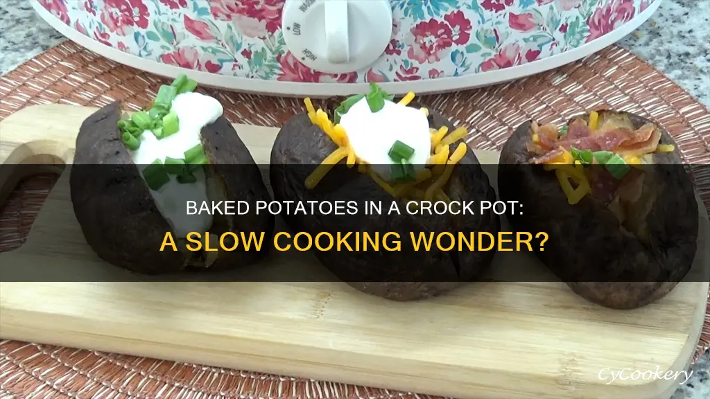 can baked potatoes be cooked in a crock pot
