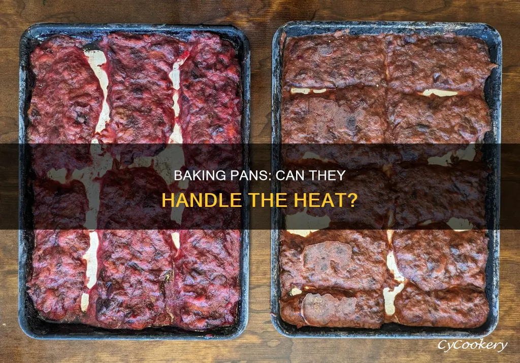 can baking pans stand 500 degrees