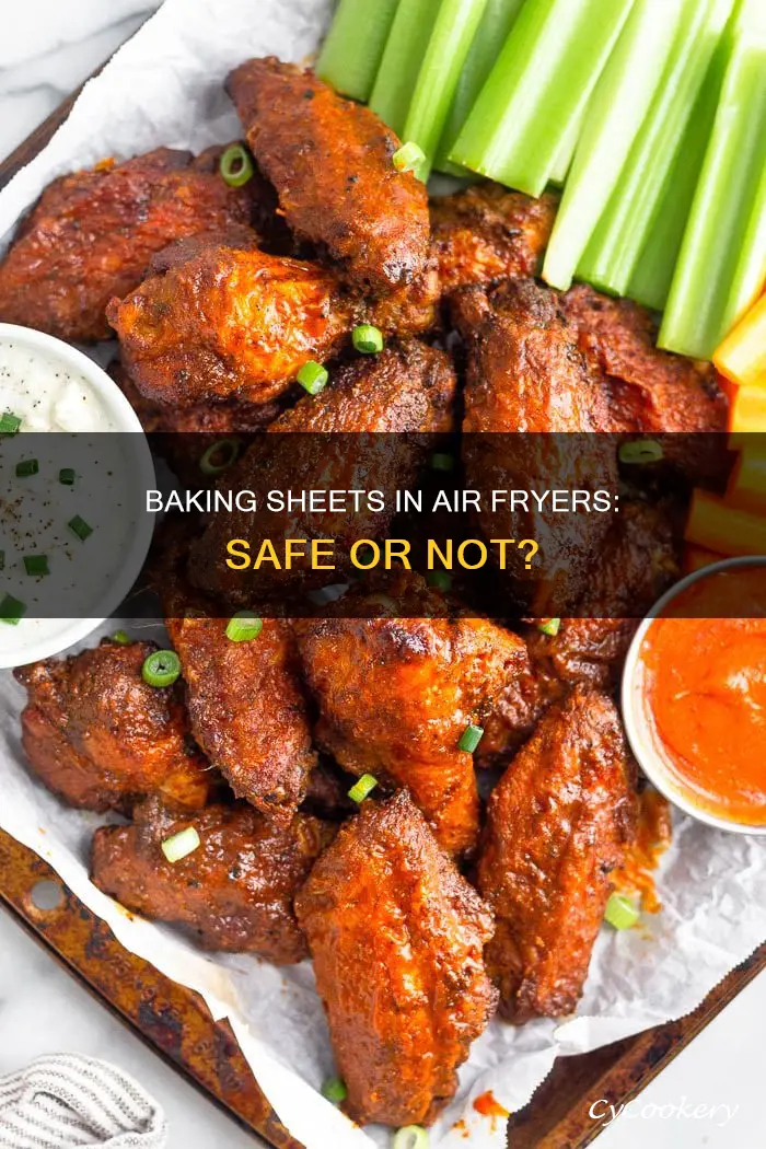 can baking sheet be used in air fryer