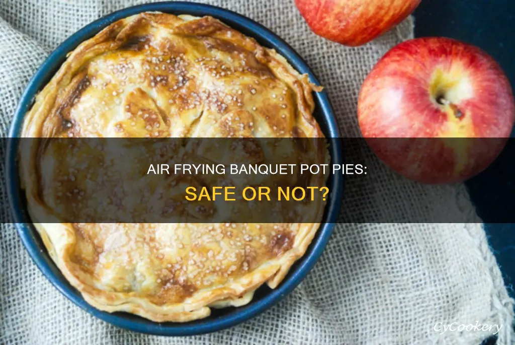 can banquet pot pies be cooked in an air fryer