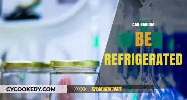 Can Barium Be Refrigerated? Storage Safety Tips and Best Practices