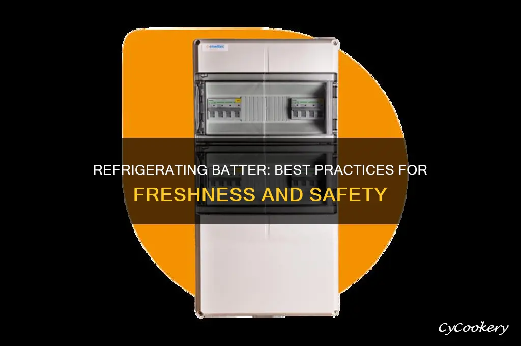 can batter be refrigerated