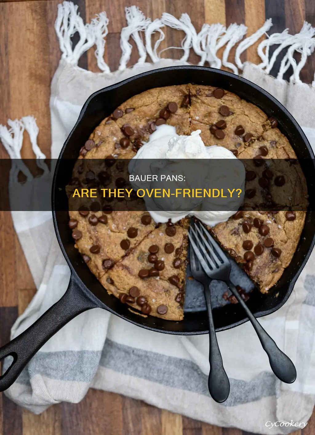 can bauer pan go in oven