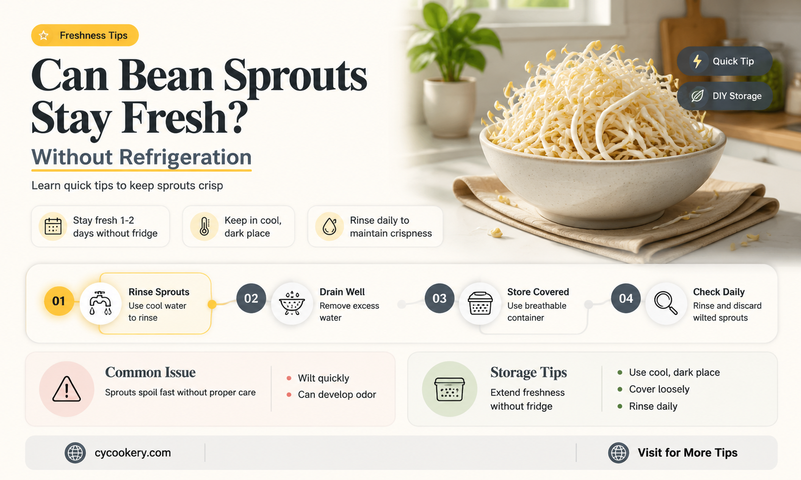 are bean sprouts okay if you don