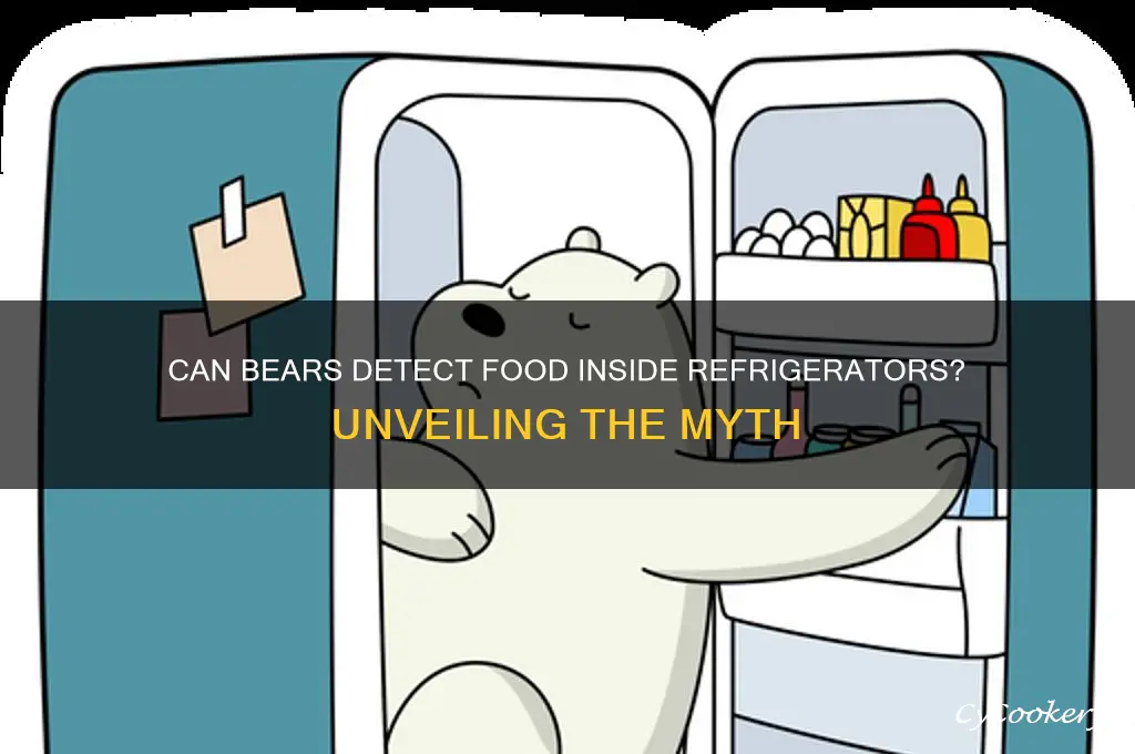 can bears smell food in a refrigerator