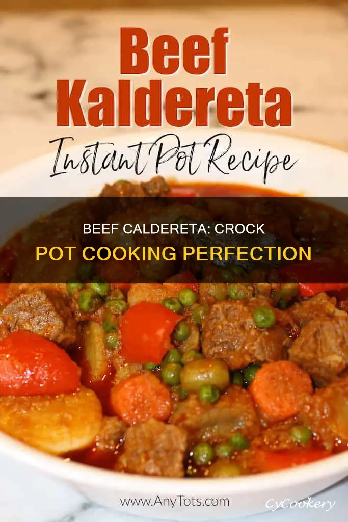 can beef caldereta be cooked in a crock pot
