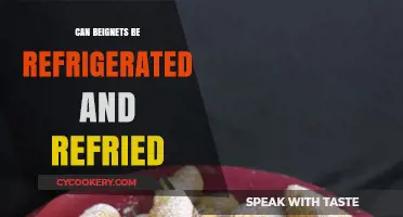 Refrigerating and Refrying Beignets: A Guide to Crispy Leftovers