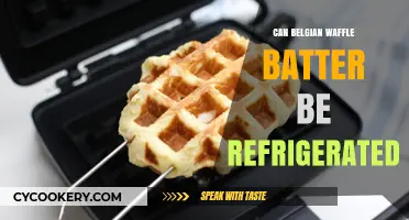 Refrigerating Belgian Waffle Batter: Tips for Freshness and Convenience