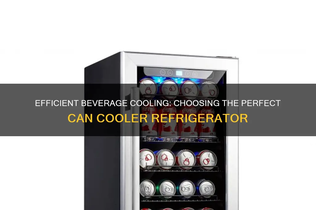 can beverage cooler refrigerator