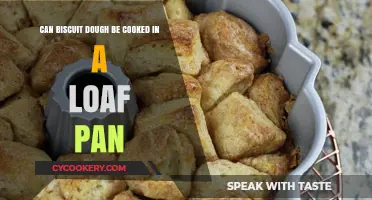 Baking Biscuit Dough: Loaf Pan Experiment