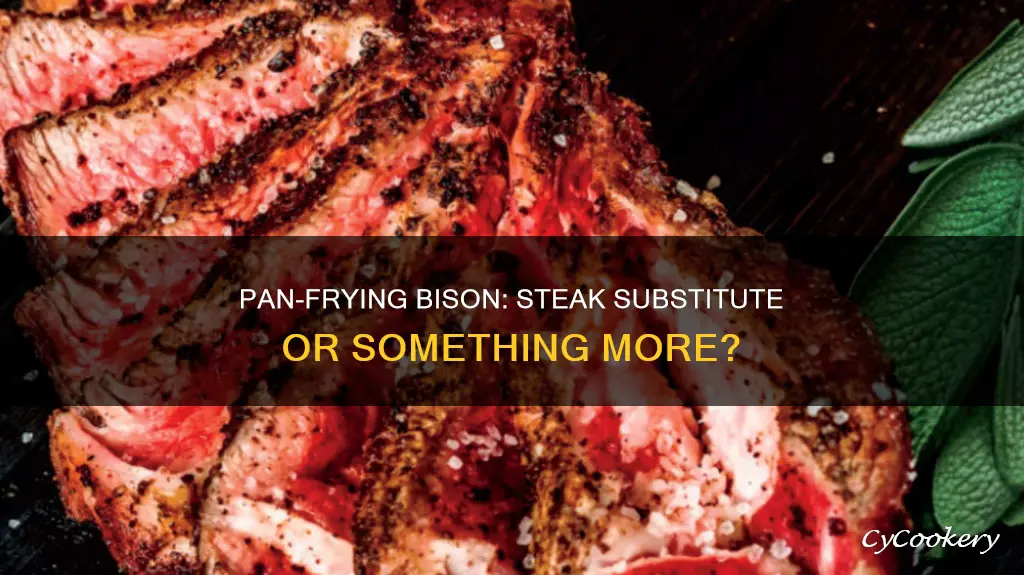 can bison be pan fried like a steak
