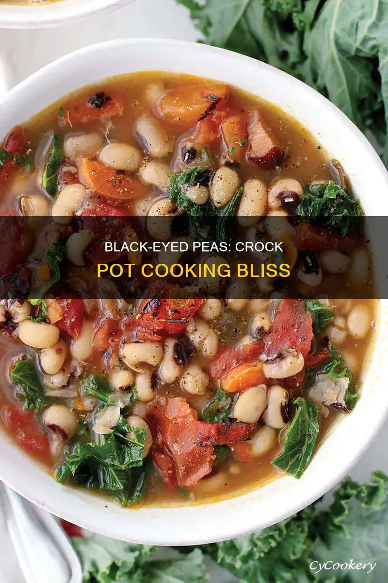 can black eyed peas be cooked in a crock pot