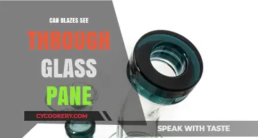 Blazes' Vision: Can They See Through Glass?