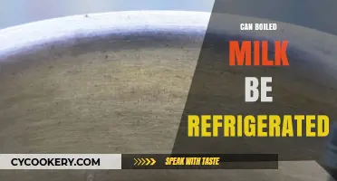 Can Boiled Milk Be Refrigerated? Storage Tips and Safety Guide