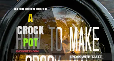 The Benefits of Cooking Bone Broth in a Crock Pot