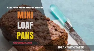 Baking Boston Brown Bread in Mini Loaf Pans