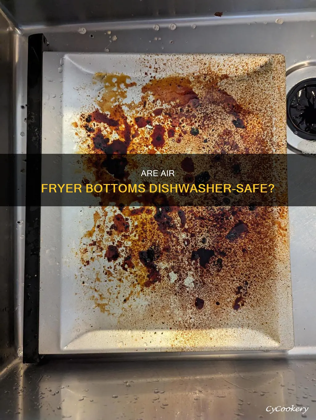 can bottom part of air fryer dishwasher safe