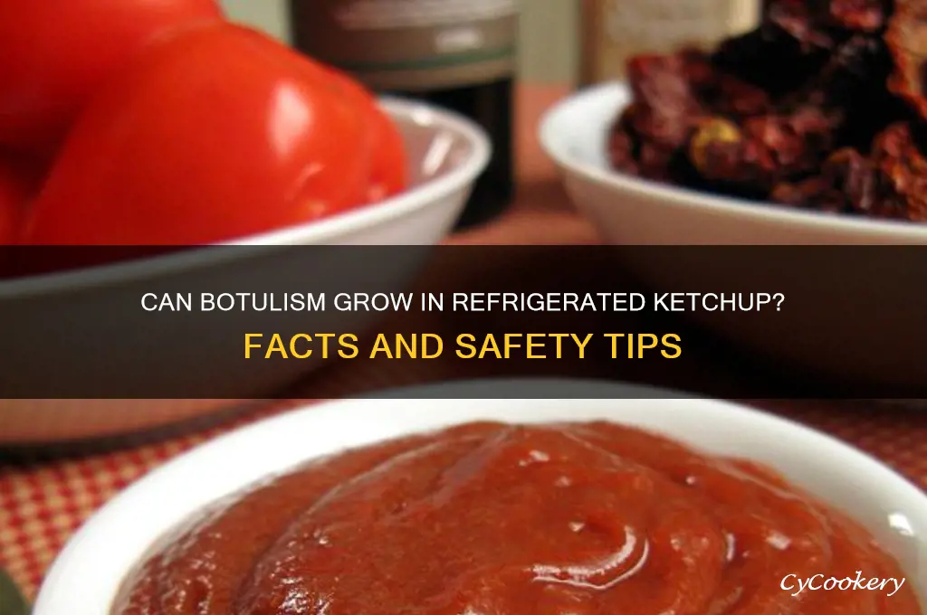 can botulism develop in refrigerated ketchup