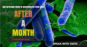 Can Botulism Develop in Refrigerated Soup After a Month?