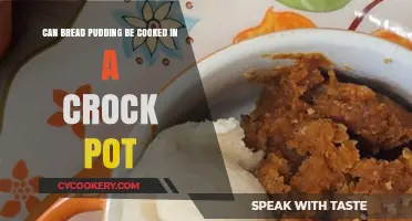 Bread Pudding in a Crock Pot: A Slow-Cooked Delight