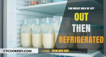 Breast Milk Storage: Can It Be Left Out Then Refrigerated?