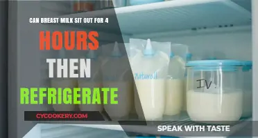Breast Milk Storage: Can It Safely Sit Out for 4 Hours?