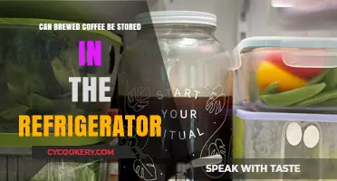 Refrigerating Brewed Coffee: Tips for Storage and Freshness