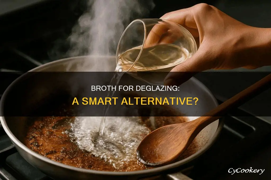 can broth deglaze a pan