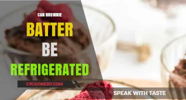 Refrigerating Brownie Batter: Tips, Tricks, and Best Practices for Storage